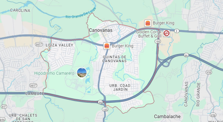 Mapa del municipio Canóvanas