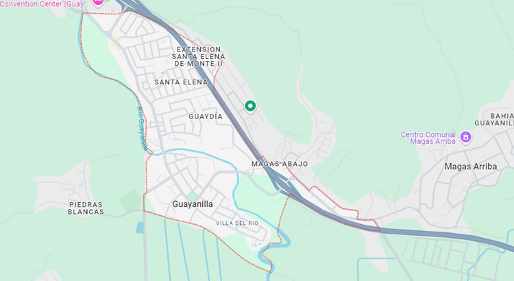 Mapa del municipio Guayanilla