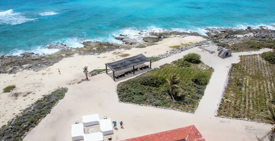 Playa en Cozumel