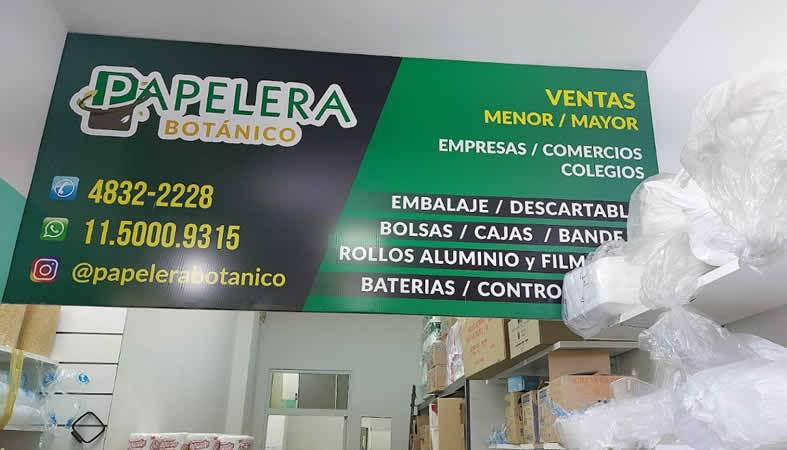 Papelera Botánico